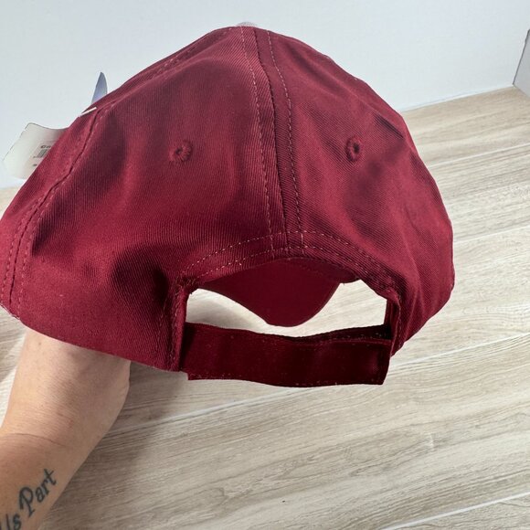 Alabama Crimson Tide Two-Tone Adjustable Hat Embroidered A Logo Elephant Cap - Picture 4 of 5